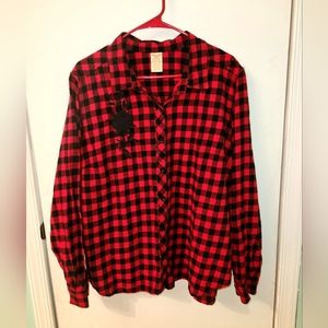 Women's flannel shirt